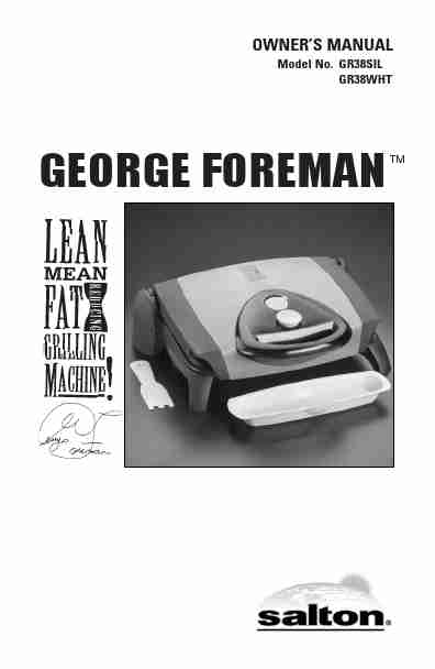 George Foreman Kitchen Grill GR38SIL-page_pdf
